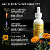 Calendula Infused Oil - Dr Emerald - Natures Healer - 100% Natural, Vegan & Pure (Made in Canada) - Hydrate Oil - Zero Waste