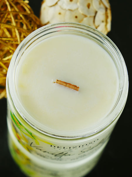 Intention Wooden Wick Soy Lotion Candle – Delizioso Skincare