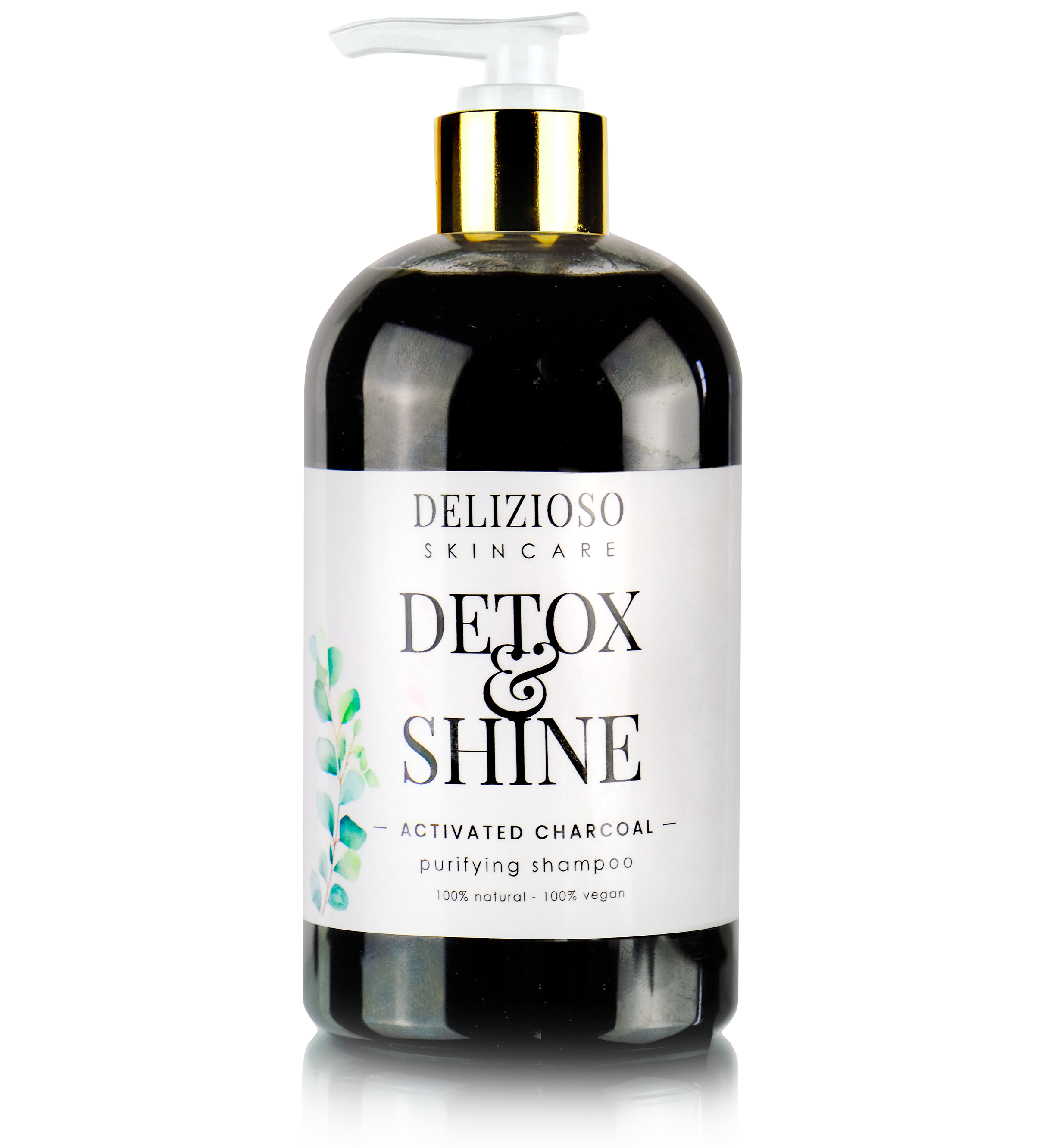 Detox & Shine Activated Charcoal Purifying Shampoo