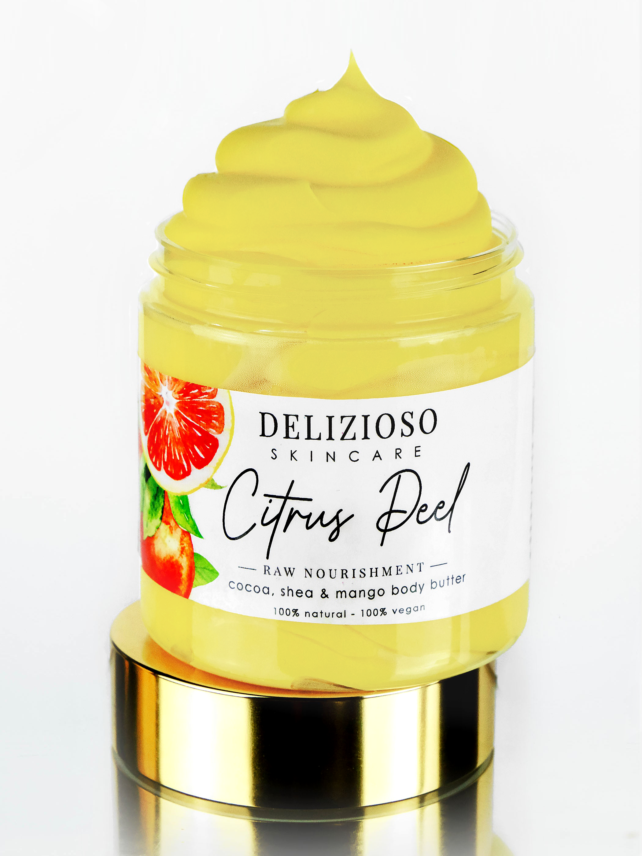 Citrus Peel Raw Nourishment Body Butter