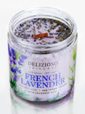 French Lavender Wooden Wick Soy Lotion Candle