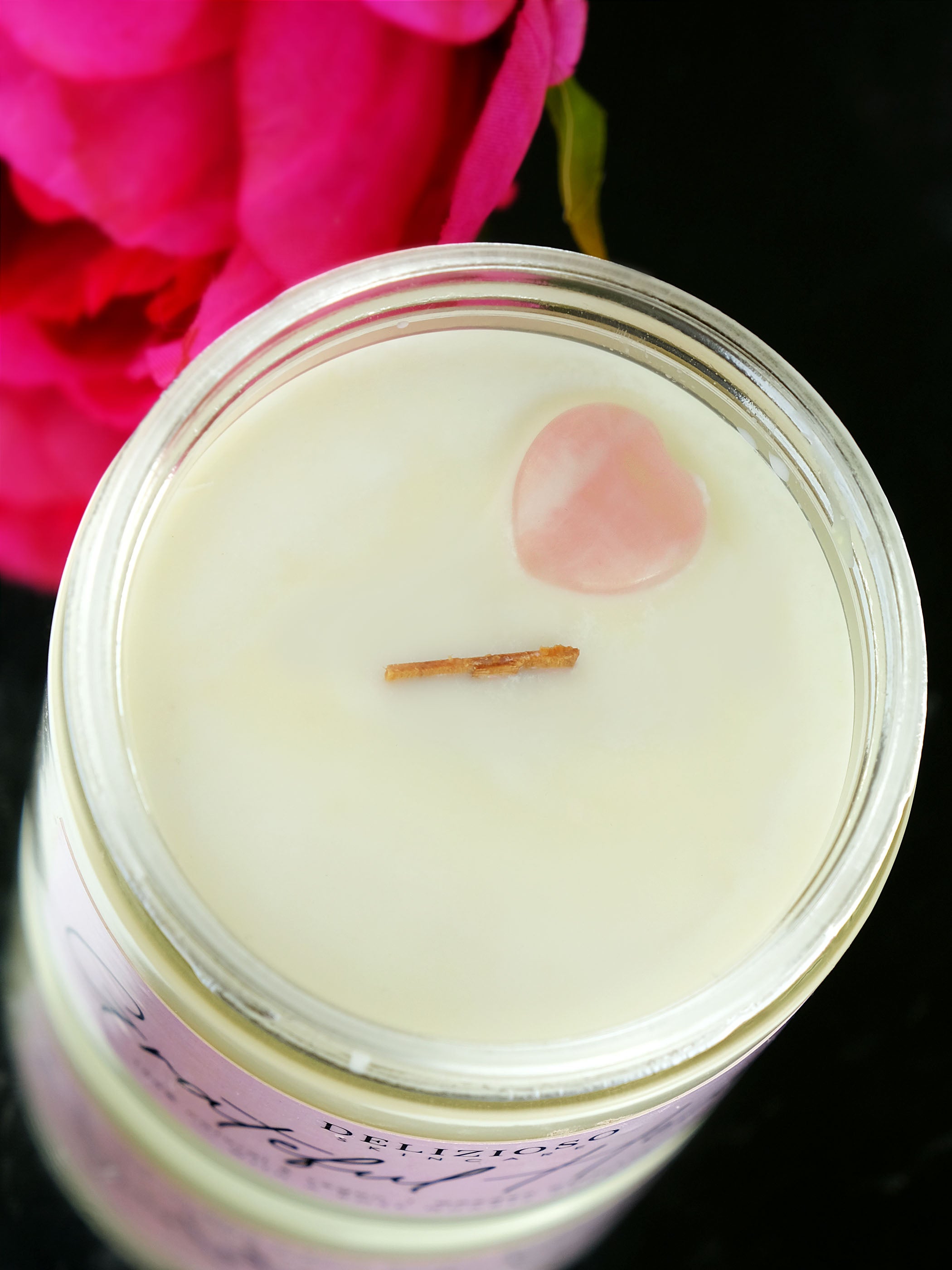 Grateful Heart Wooden Wick Soy Lotion Candle