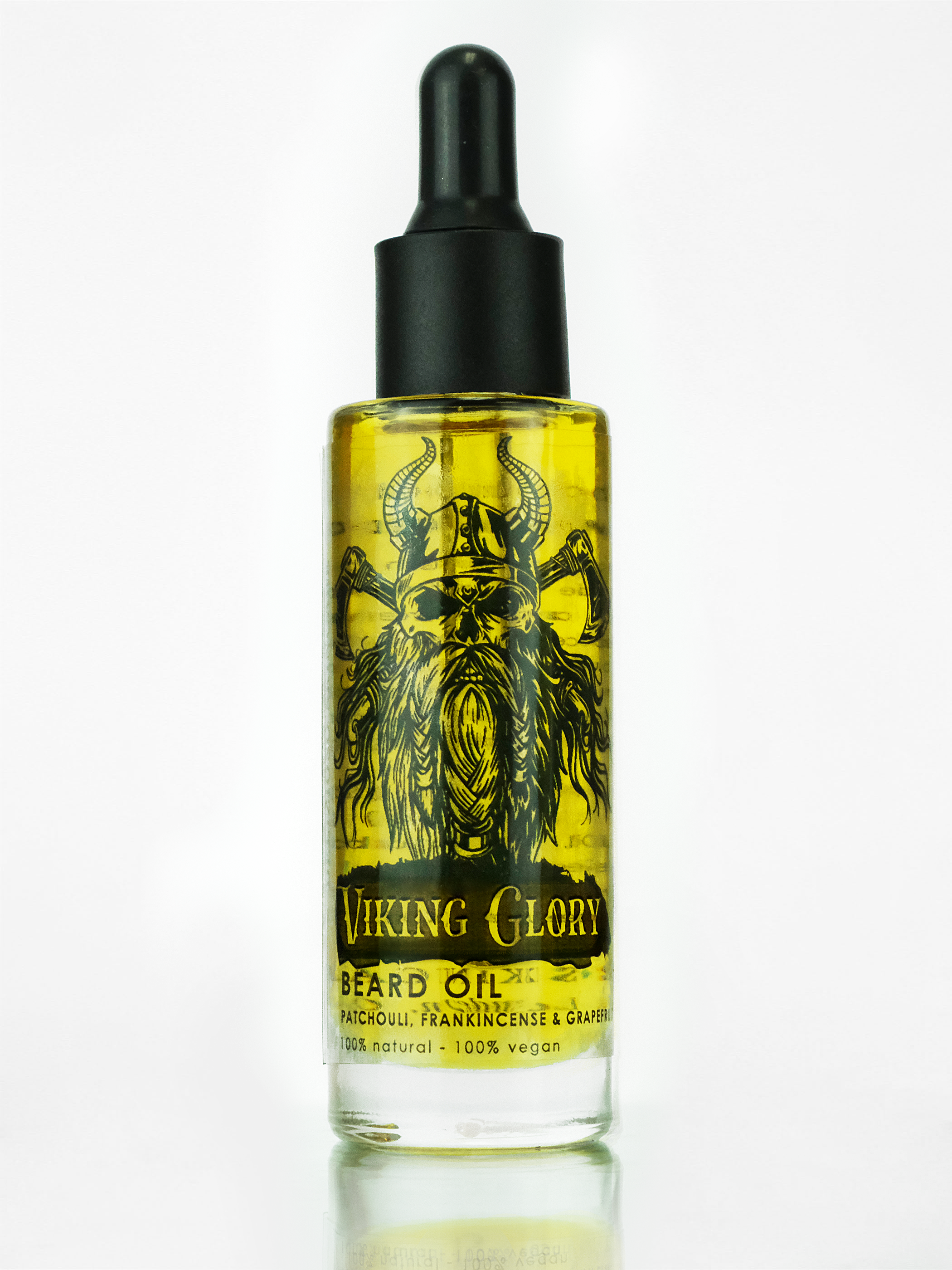 Viking Glory Patchouli, Frankincense & Grapefruit Beard Oil