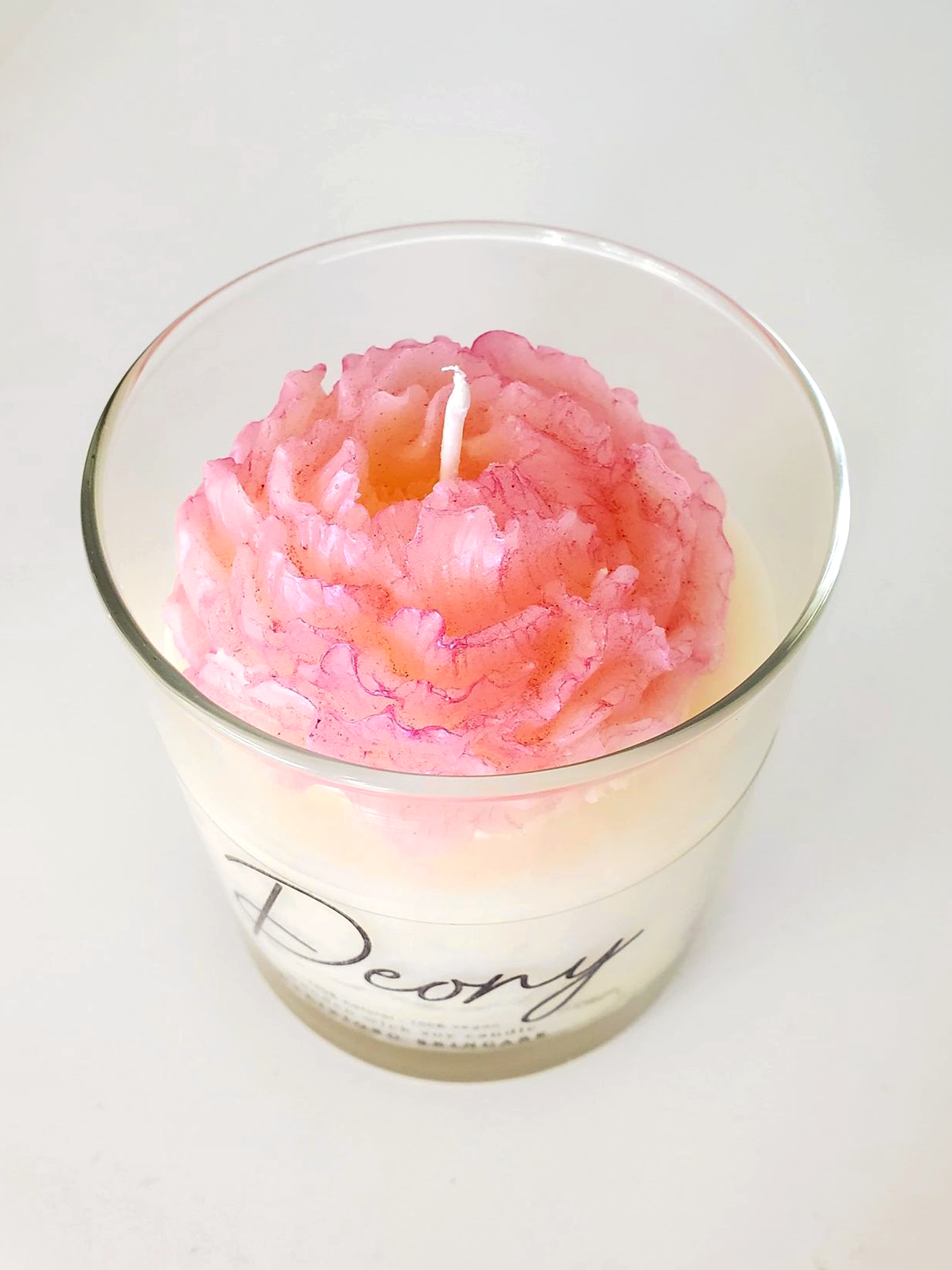 Peony Blooming Eco Wick Soy Candle