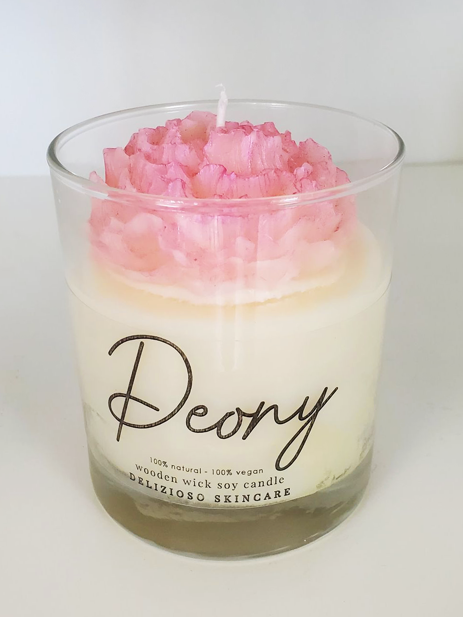 Peony Blooming Eco Wick Soy Candle