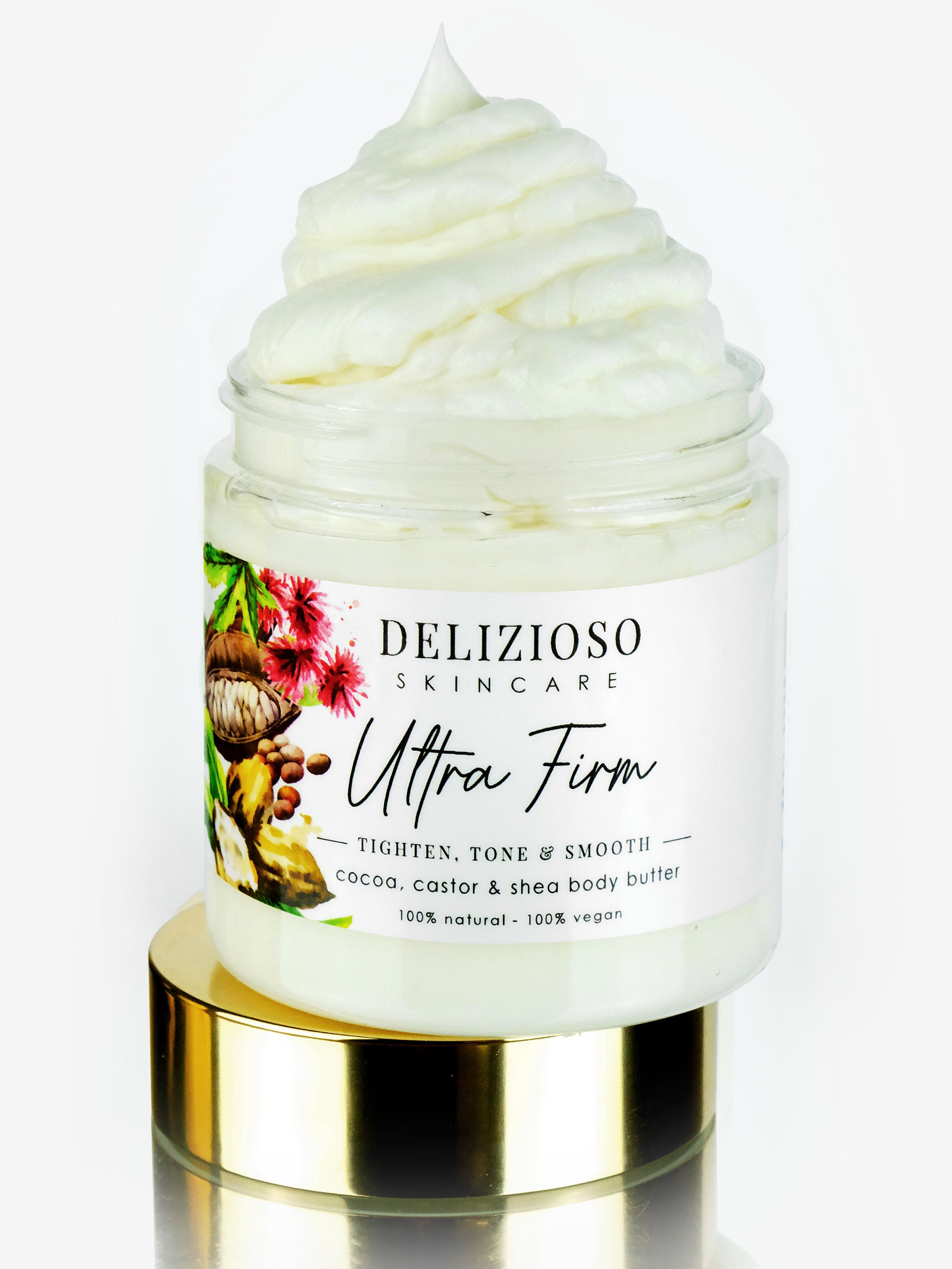 Ultra Firm Tighten, Tone & Smooth Body Butter (Cocoa, Castor & Shea)