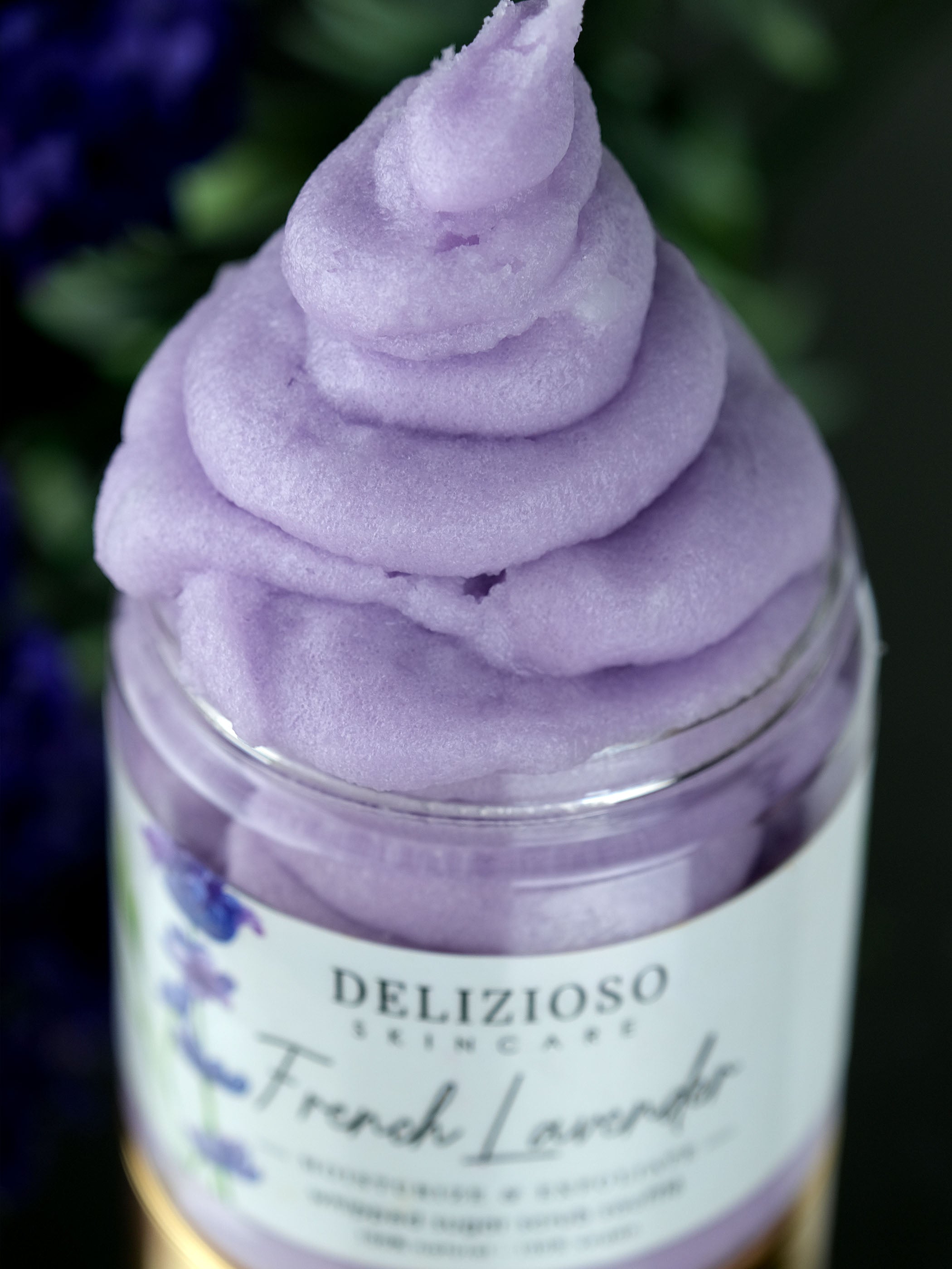 French Lavender Whipped Sugar Scrub Soufflé