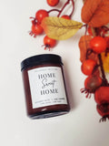 Home Sweet Home Wooden Wick Soy Lotion Candle